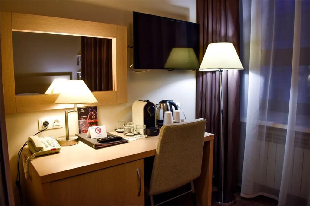 Двухместный номер Comfort двуспальная кровать фото 5