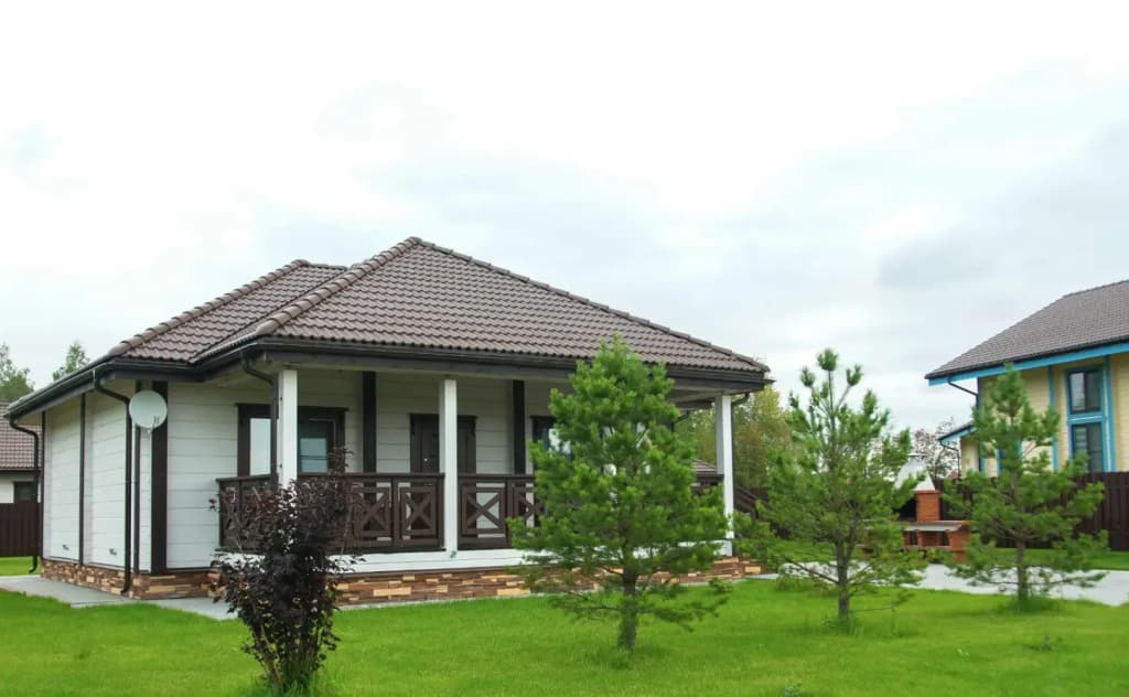 Коттедж Морозные узоры с 2 спальнями фото 4