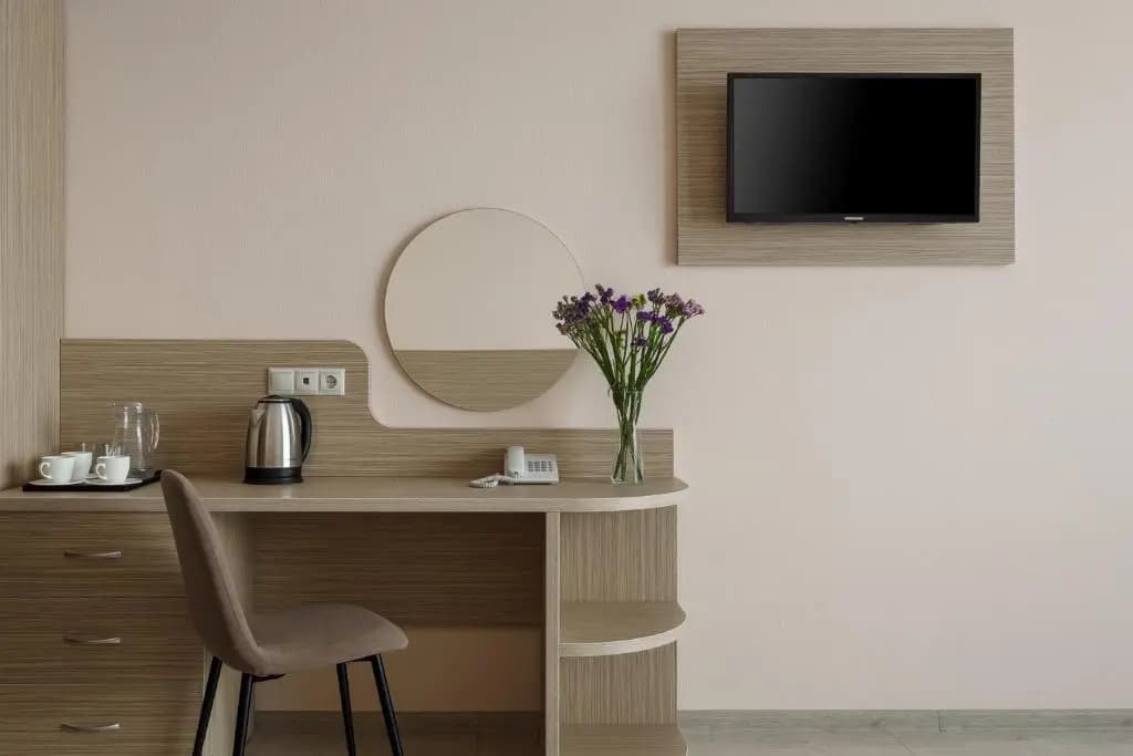 Двухместный номер Standard с балконом двуспальная кровать фото 6