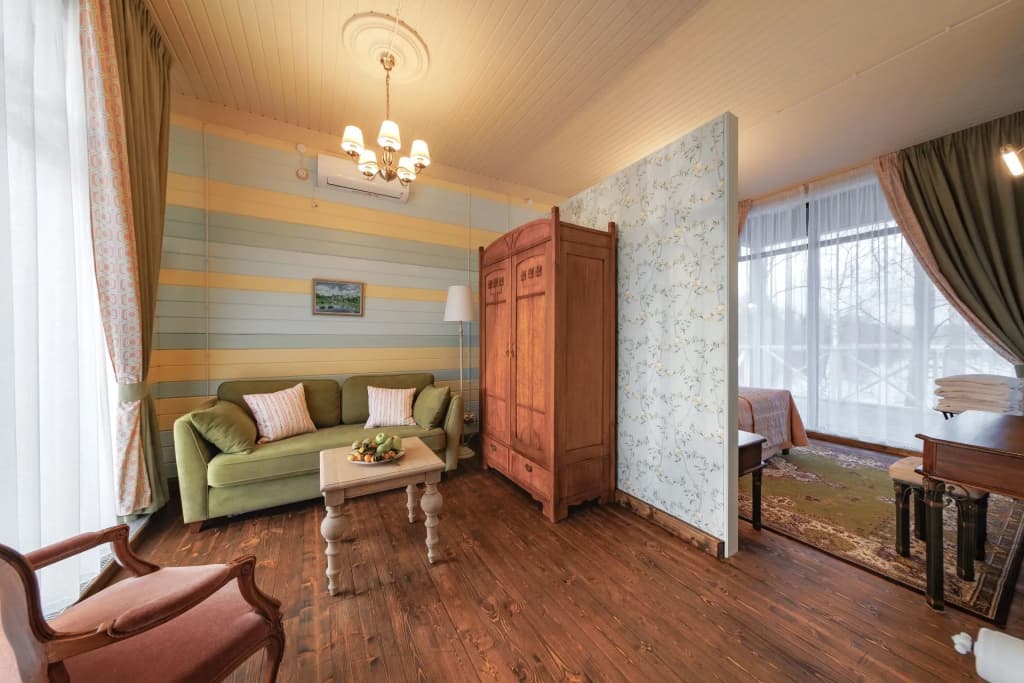 Четырёхместный коттедж Comfort с видом на озеро фото 15