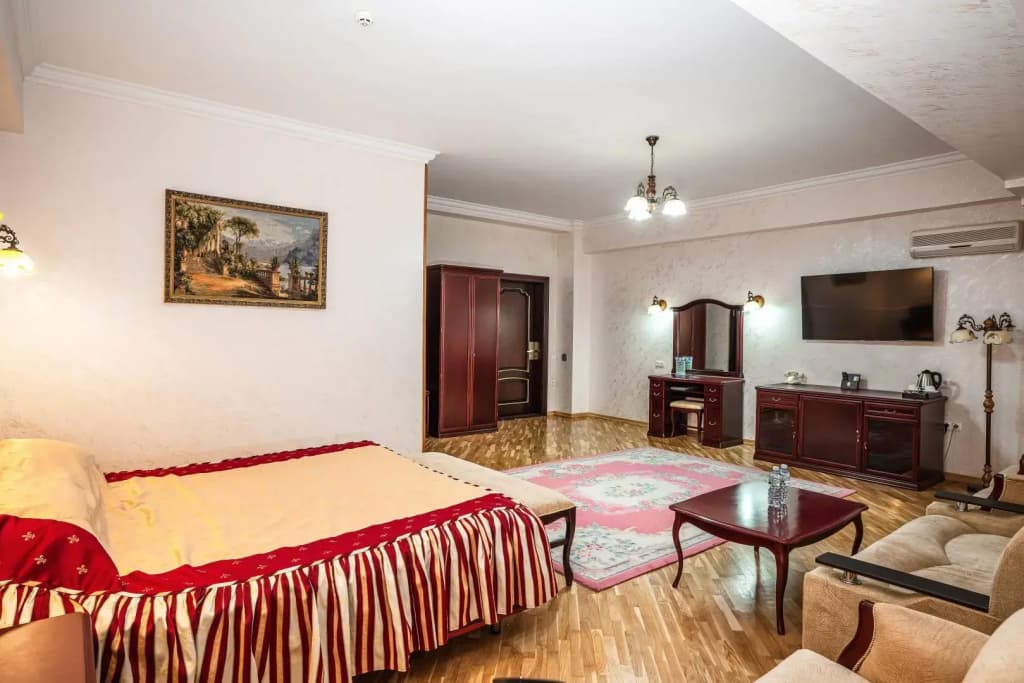 Двухместный номер Deluxe двуспальная кровать фото 12