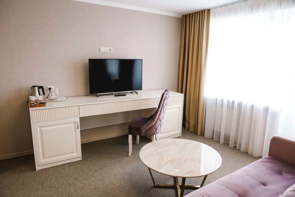 Двухместный номер Deluxe с балконом двуспальная кровать фото 6