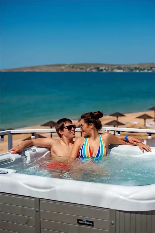 Двухместный люкс с джакузи с 2 комнатами двуспальная кровать фото 8