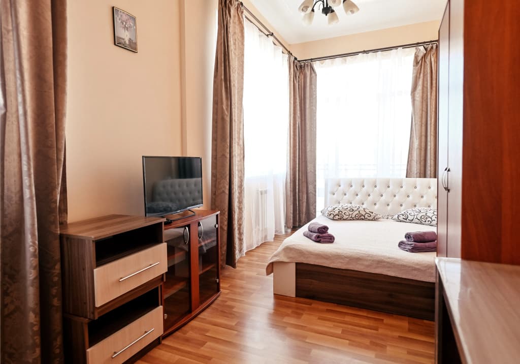 Двухместный номер Comfort c 1 комнатой с балконом двуспальная кровать фото 8