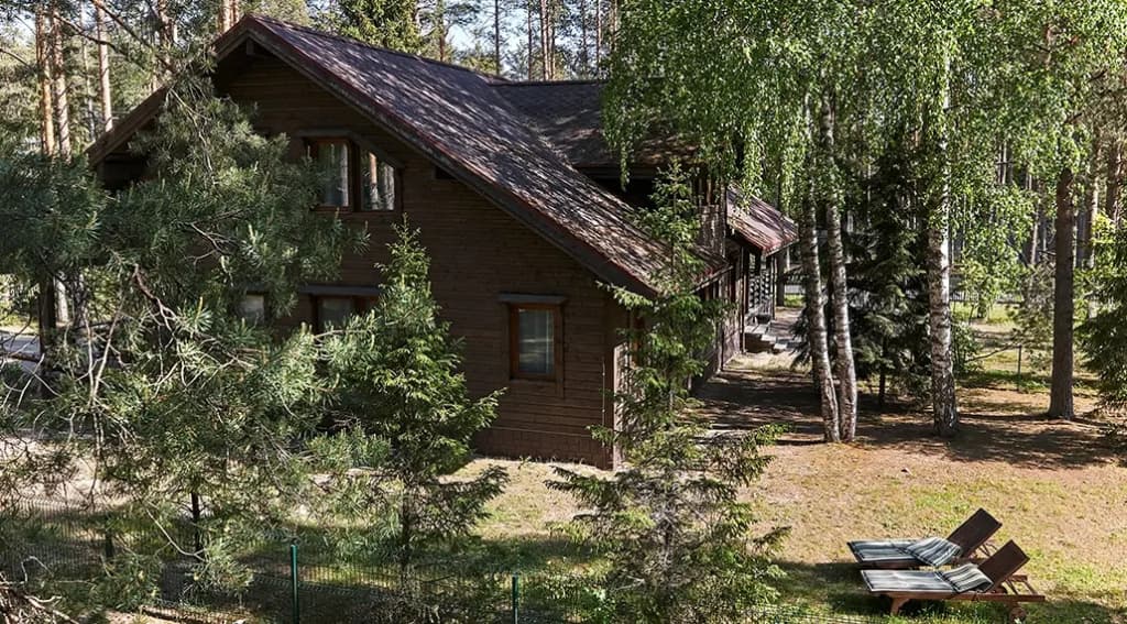 Коттедж Царский Premium с 4 комнатами с красивым видом из окна фото 1