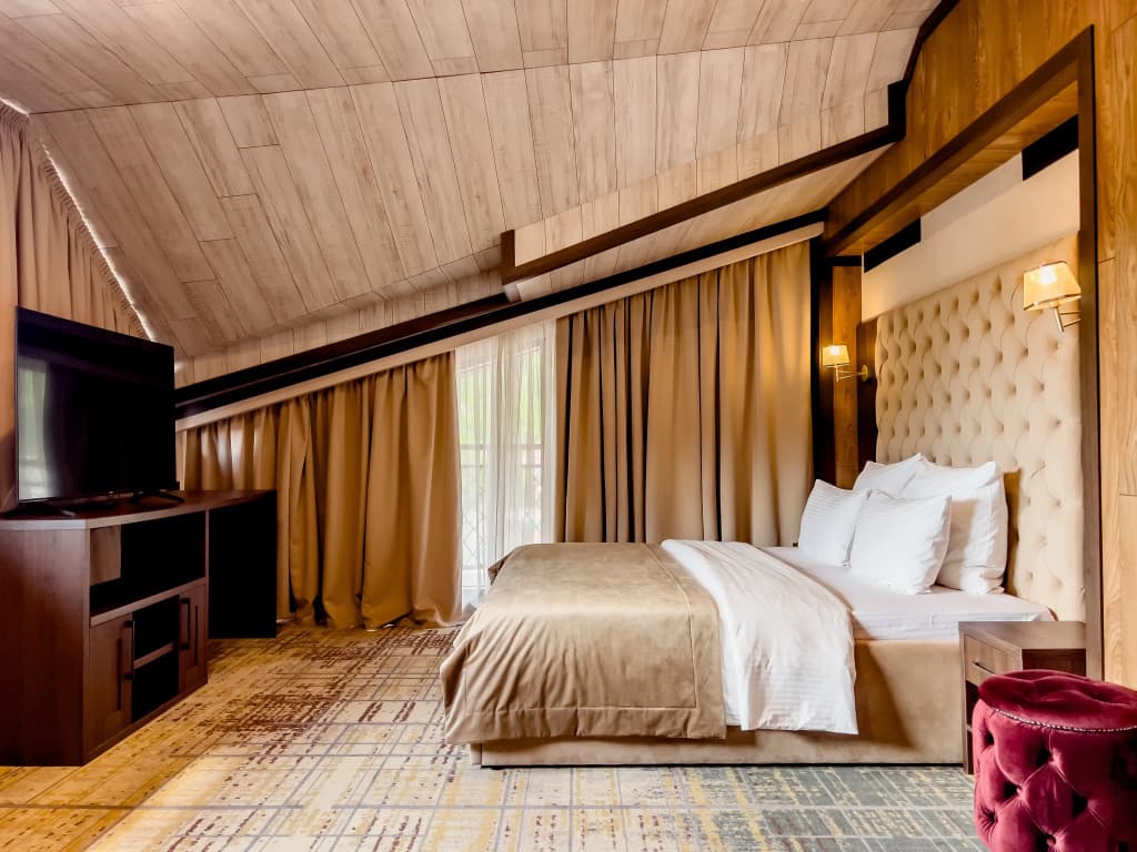 Четырёхместный люкс Президентский 2-room с балконом фото 1