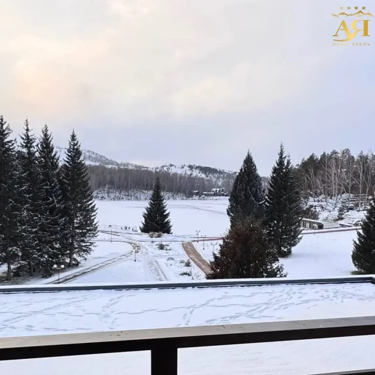 Двухместный люкс с видом на озеро двуспальная кровать фото 8