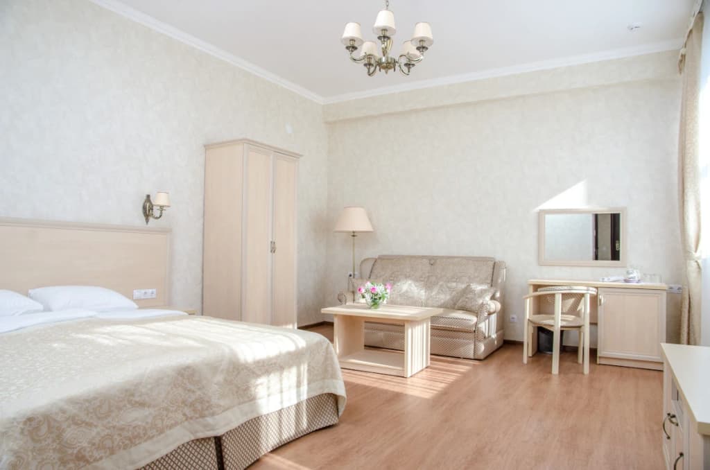 Двухместный номер Comfort с красивым видом из окна двуспальная кровать фото 1