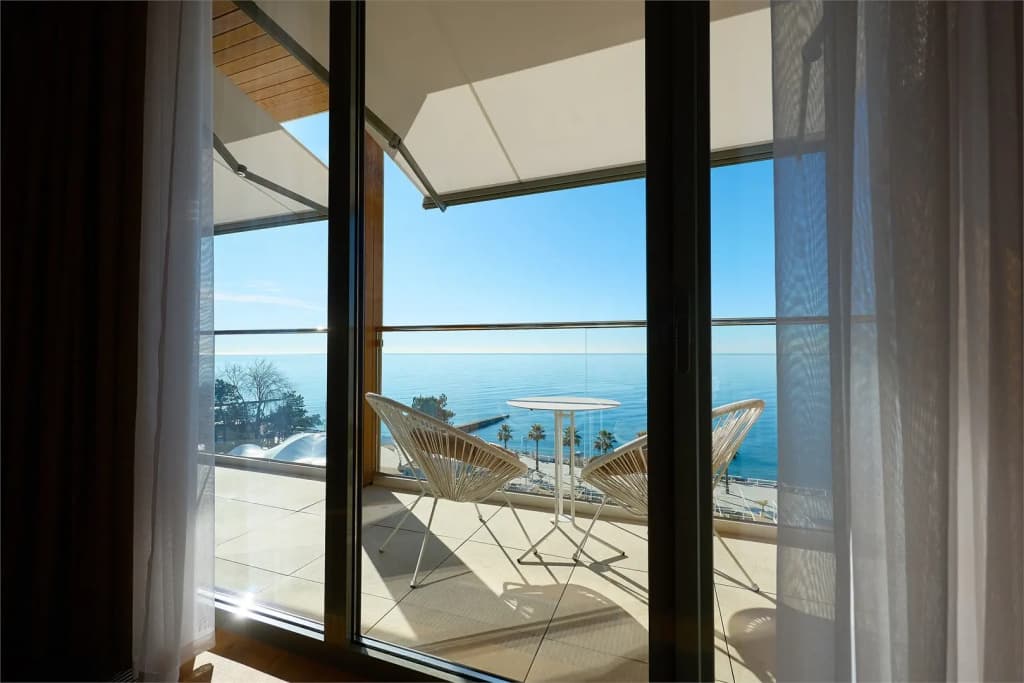 Джуниор «Приморский» с балконом и с видом на море фото 13