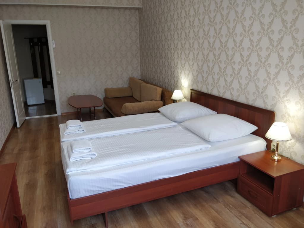 Двухместный номер 24 кв.м. с балконом двуспальная кровать фото 8