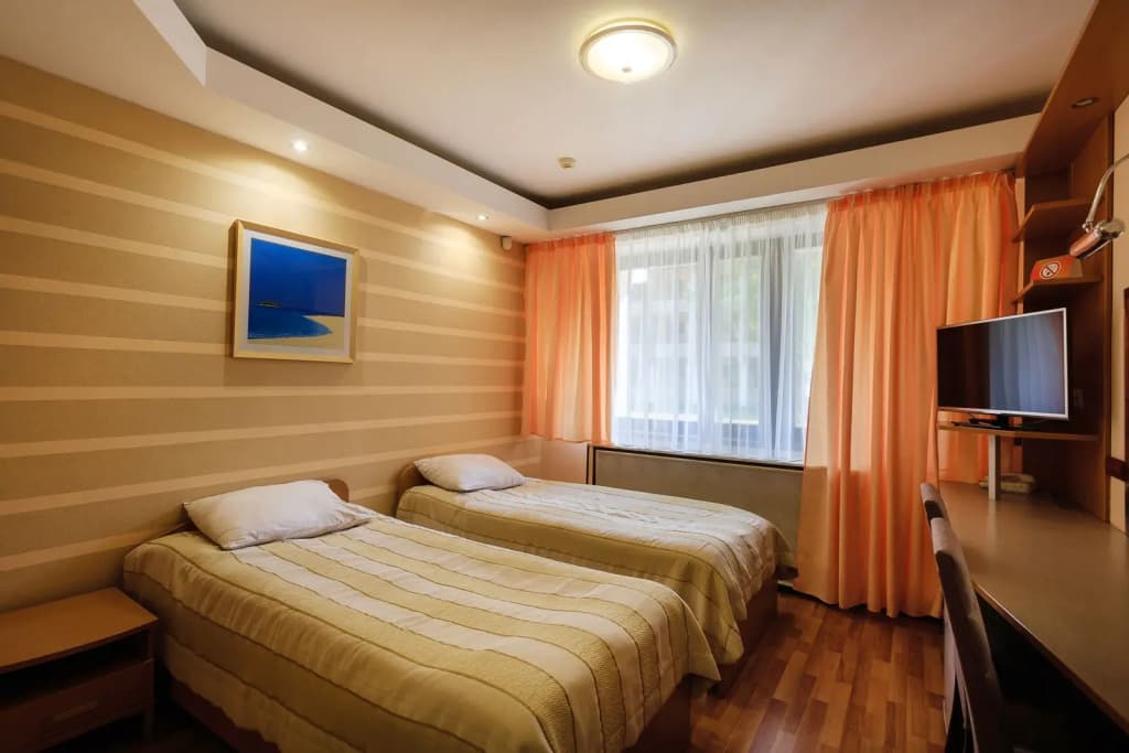 Двухместный номер (корпус 4) Стандартный 1-комнатный (2 отдельные кровати) фото 1