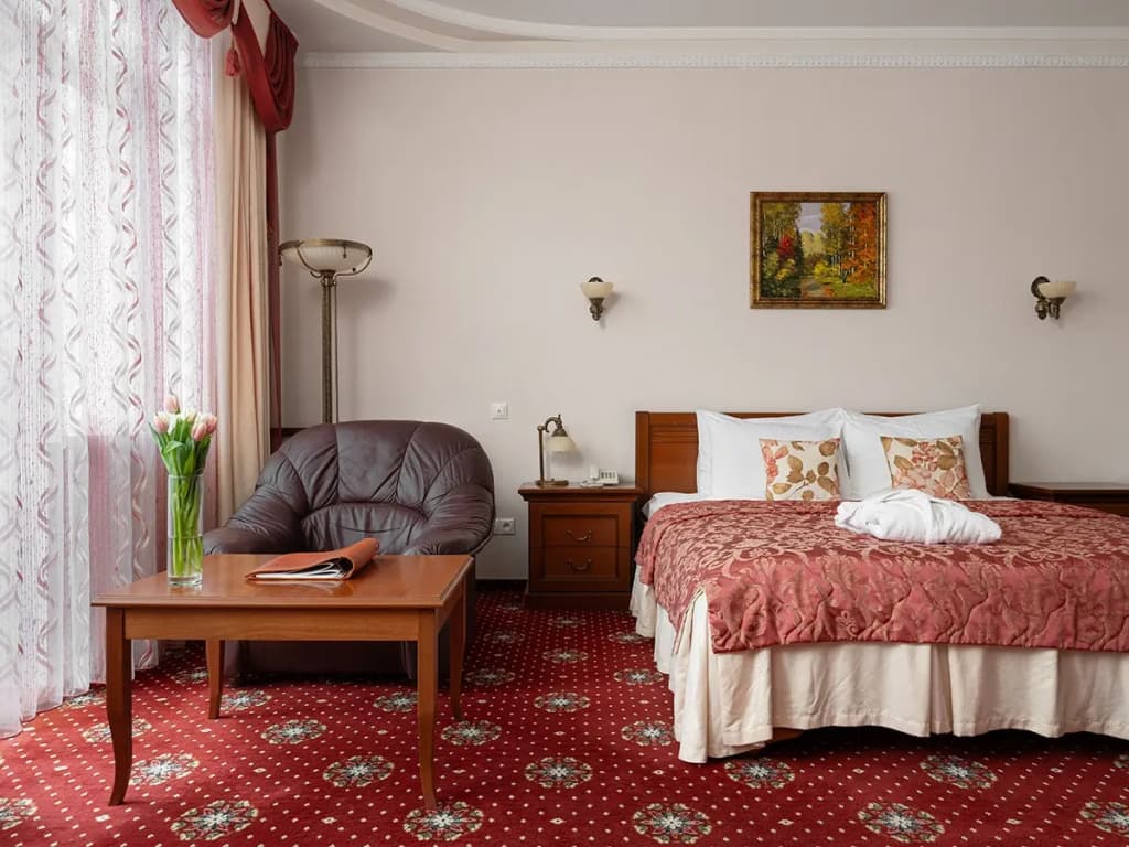 Двухместный люкс с 2 комнатами двуспальная кровать фото 13