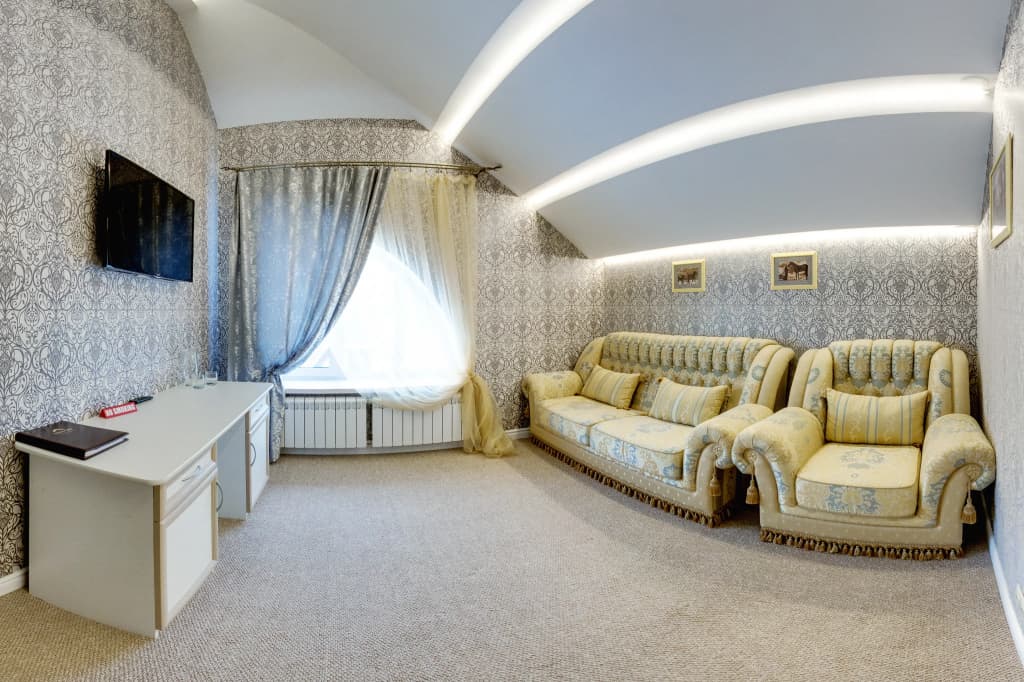 Двухместный люкс с джакузи с 2 комнатами двуспальная кровать фото 4