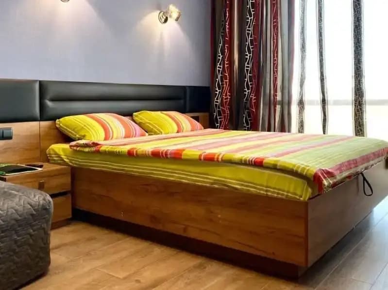 Двухместная студия с балконом и с красивым видом из окна фото 2