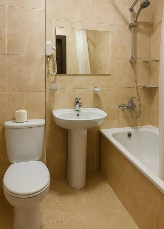 Двухместный номер Эконом двуспальная кровать фото 9