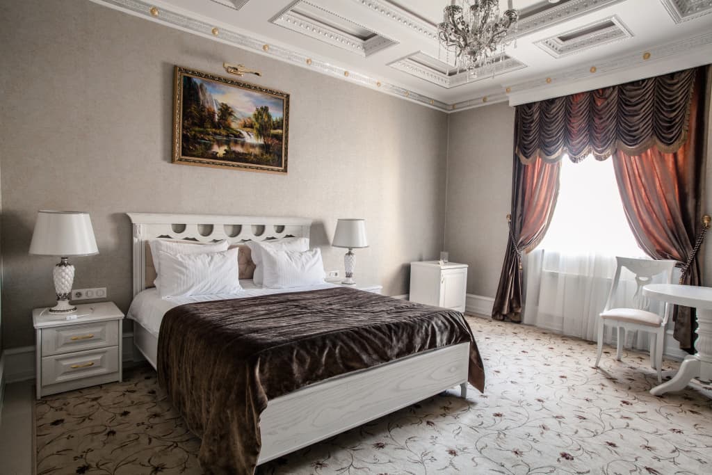 Двухместный номер Deluxe двуспальная кровать фото 3