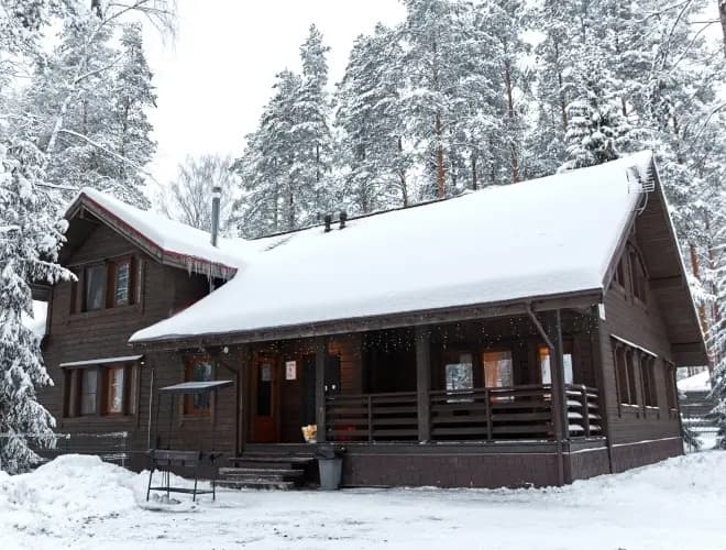 Коттедж Царский Premium с 4 комнатами с красивым видом из окна фото 17