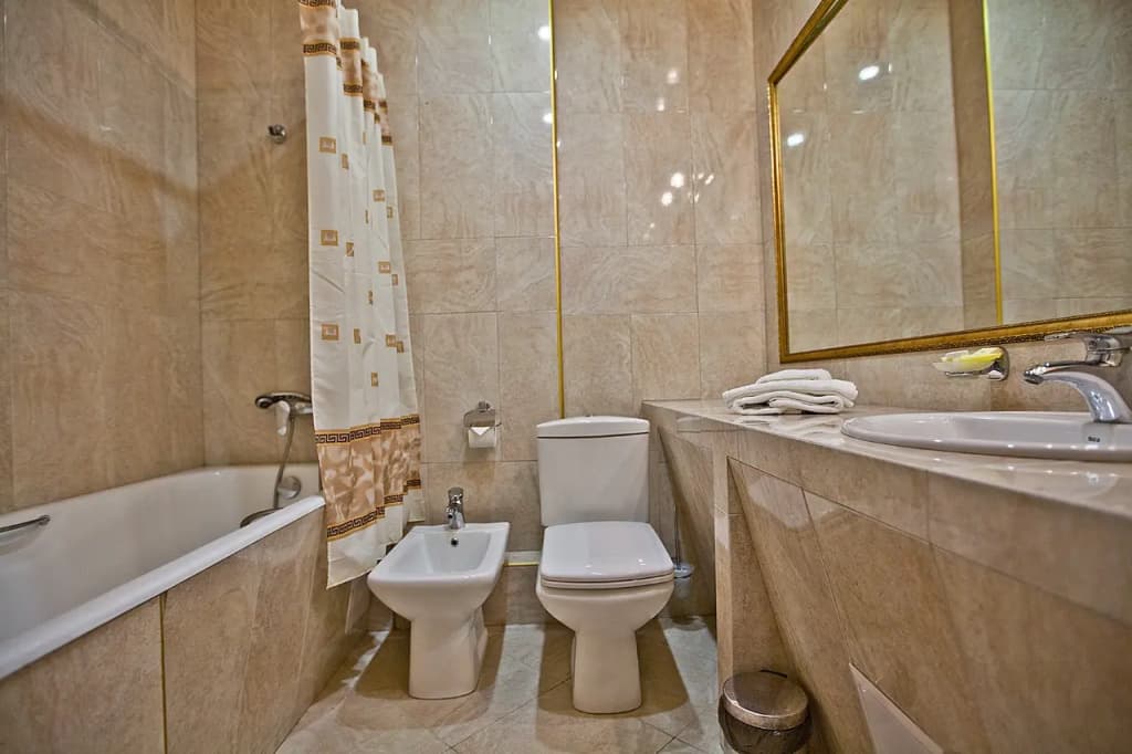 Двухместный номер Комфорт двуспальная кровать фото 4