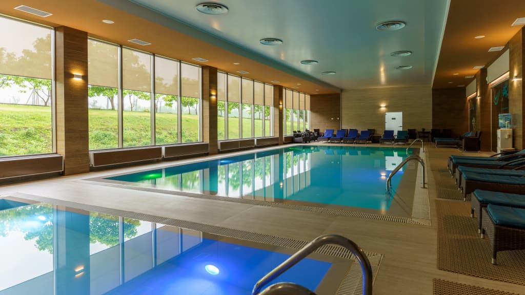 Двухместный номер Spa-Отель Улучшенный двуспальная кровать фото 9