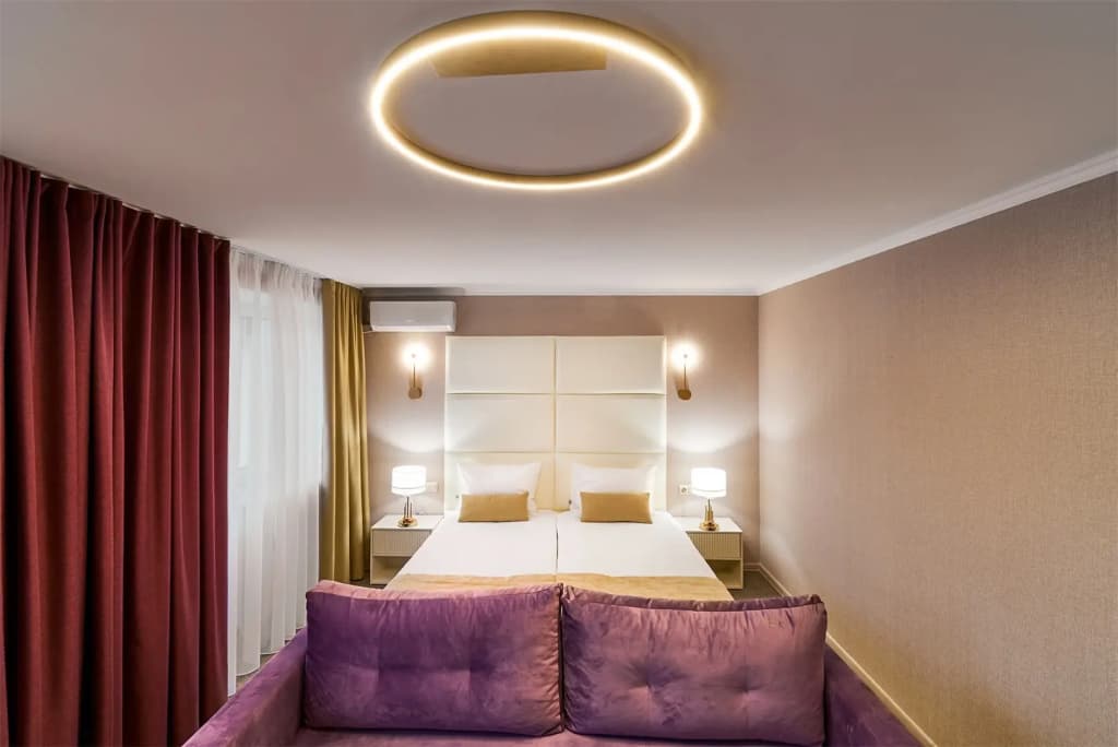 Двухместный номер Deluxe с балконом двуспальная кровать фото 1