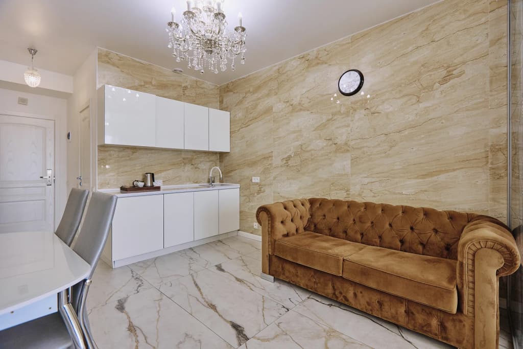 Двухместная студия с балконом двуспальная кровать фото 6