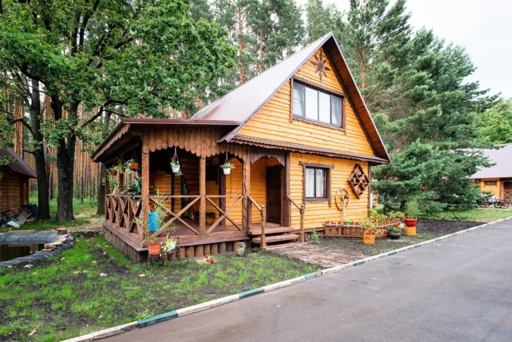 Гостевой дом Садовника с балконом и с красивым видом из окна фото 1
