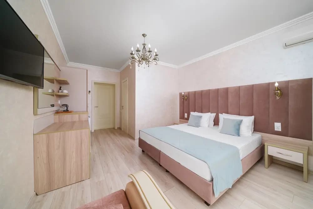 Трёхместный номер Comfort с балконом и рядом с пляжем фото 4