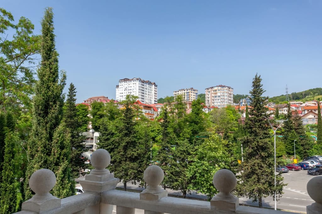 Двухместный номер Стандарт с балконом двуспальная кровать фото 4