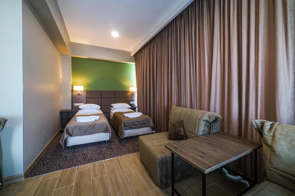 Двухместный номер корпус 1 Comfort c 1 комнатой двуспальная кровать фото 11