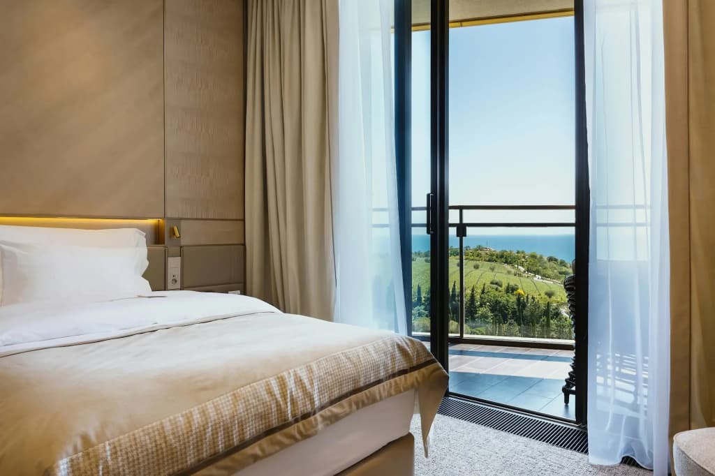 Двухместный номер Deluxe Comfort с видом на горы 2 отдельные кровати фото 5