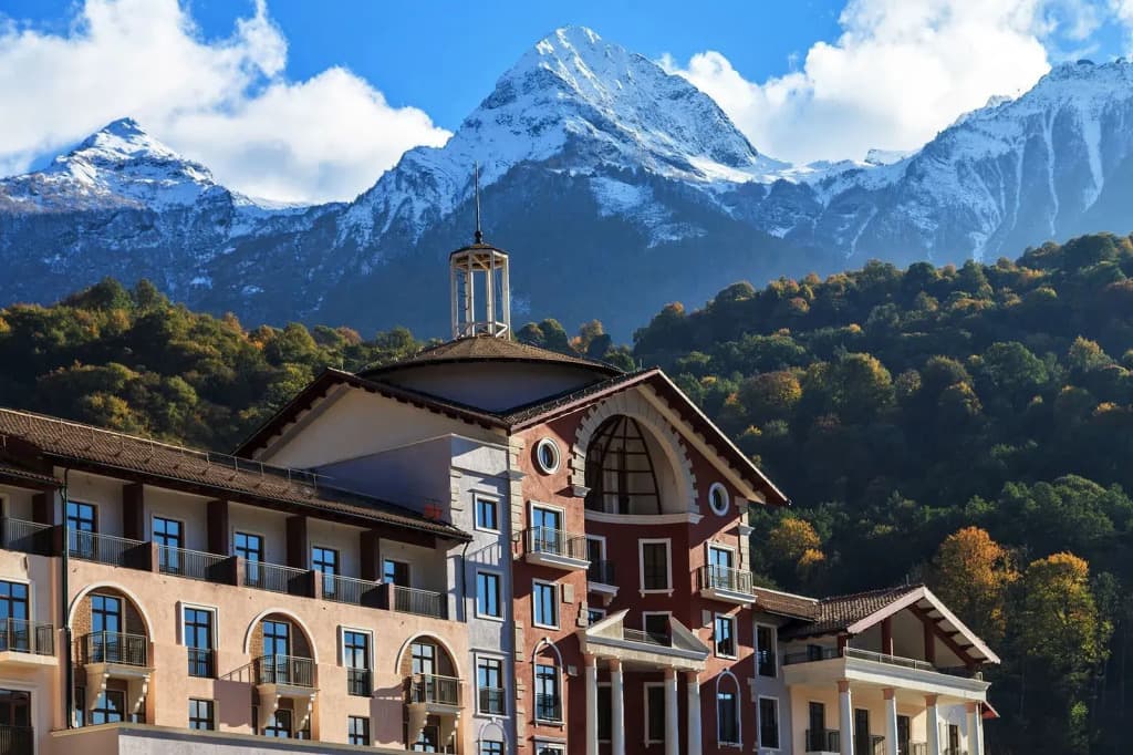 Отель Courtyard Marriott Sochi Krasnaya Polyana (Кортъярд Марриотт Сочи Красная Поляна, ex. Gorky Plaza) фото 3