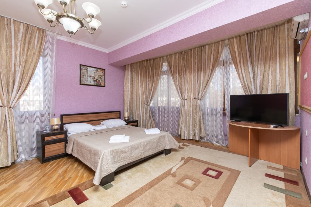 Двухместный номер Семейный двуспальная кровать фото 7