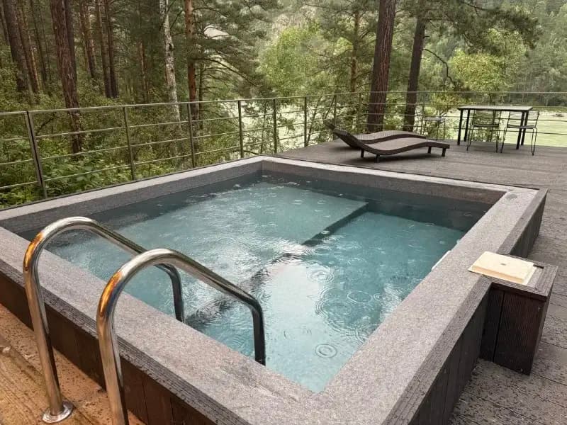 Бунгало Deluxe с балконом и с красивым видом из окна фото 15