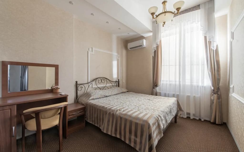 Двухместный люкс с балконом двуспальная кровать фото 5