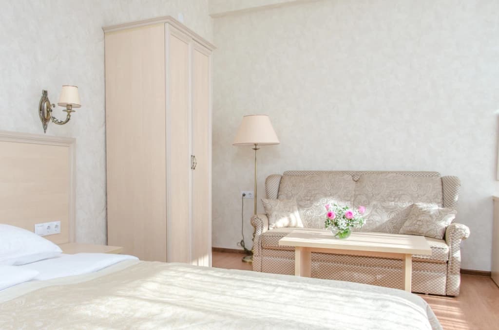 Двухместный номер Comfort с красивым видом из окна двуспальная кровать фото 4