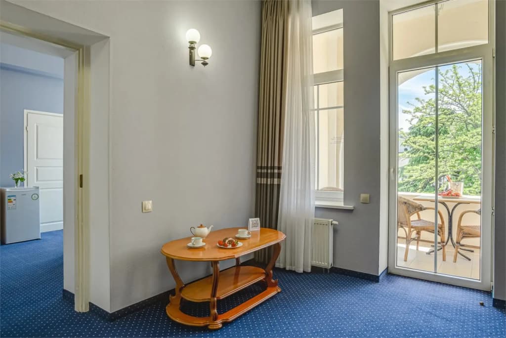 Двухместный Suite Family с балконом двуспальная кровать фото 16