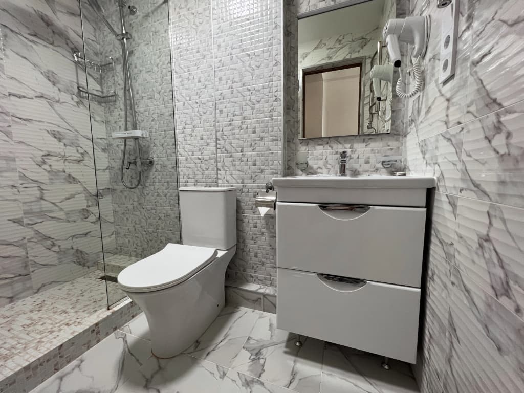 Двухместный номер Standard с балконом двуспальная кровать фото 11