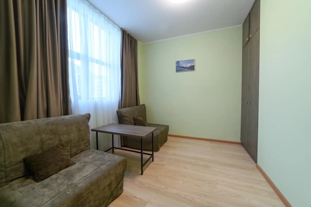 Двухместный номер корпус 2 Comfort с 2 комнатами двуспальная кровать фото 4