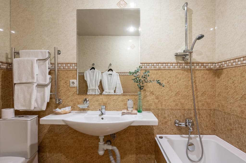 Четырёхместный номер Deluxe с 2 комнатами фото 9