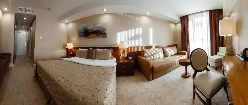 Двухместный Улучшенный номер двуспальная кровать фото 8