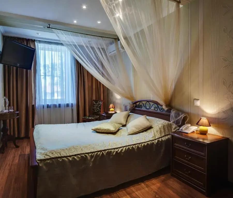 Двухместный номер Стандарт двуспальная кровать фото 16