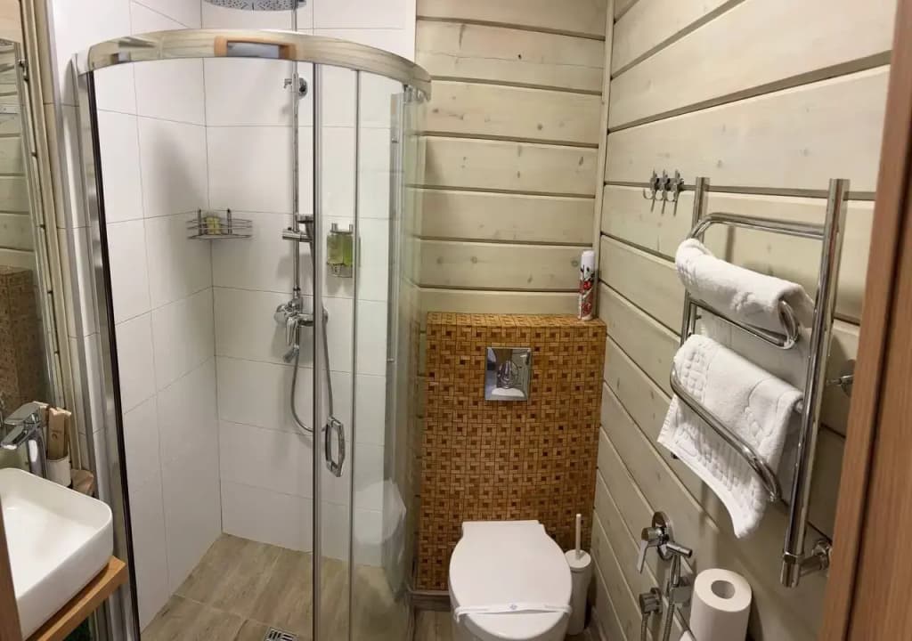 Двухместный полулюкс с балконом и с красивым видом из окна двуспальная кровать фото 18