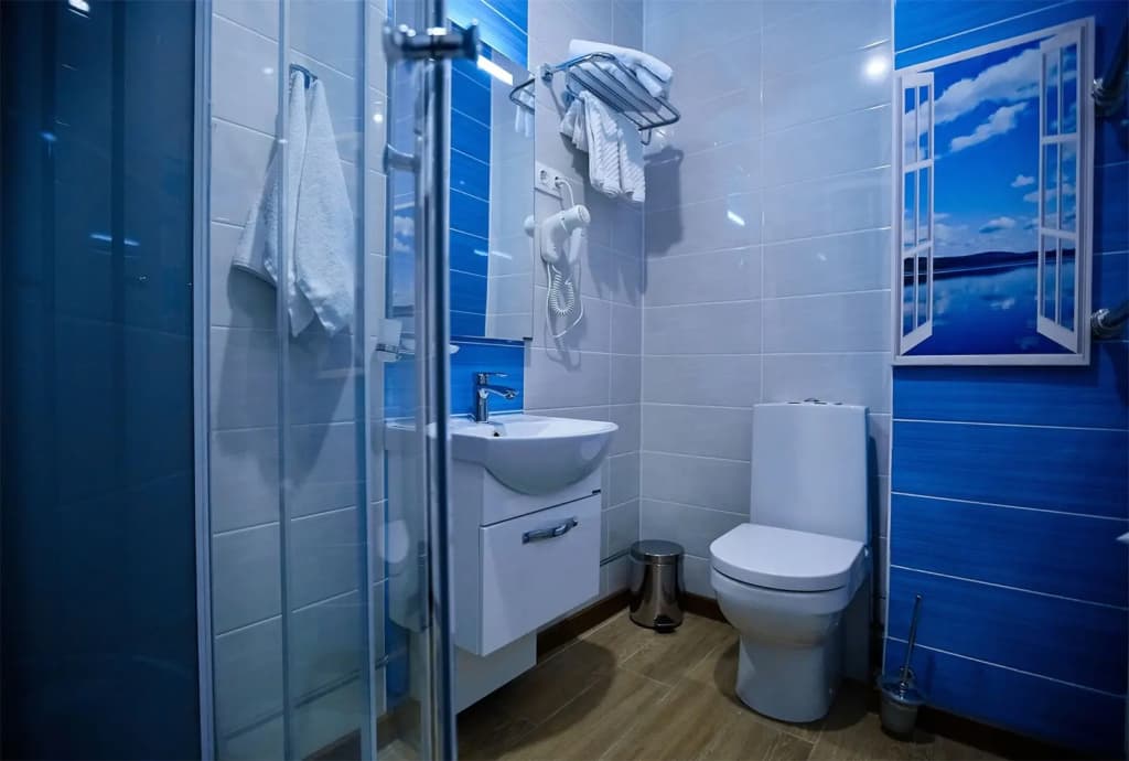 Двухместный номер Комфорт двуспальная кровать фото 2