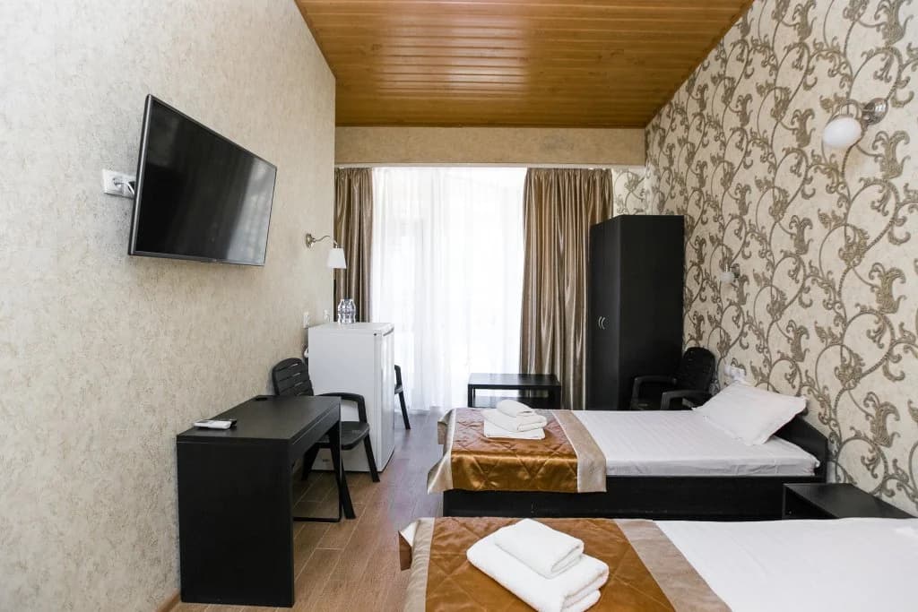 Трёхместный номер Comfort с балконом и с видом на внутренний двор фото 4