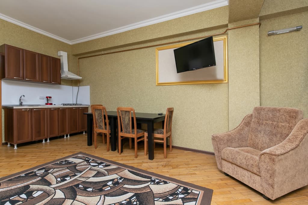 Двухместный номер Семейный двуспальная кровать фото 3