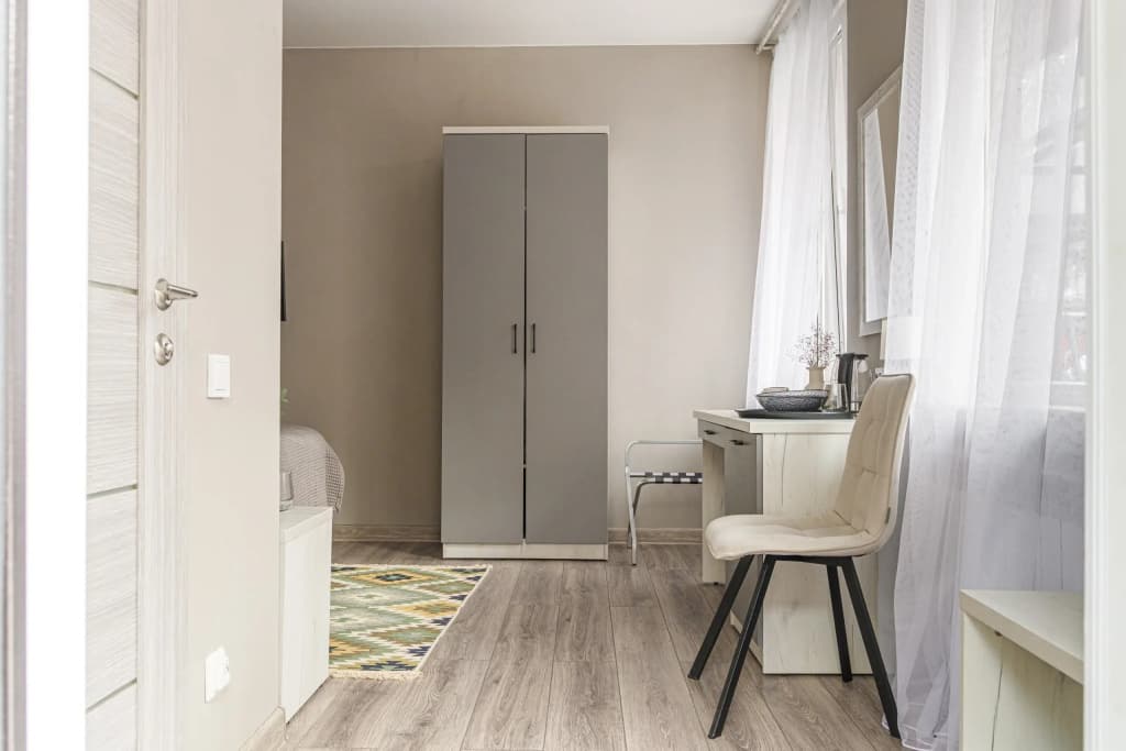 Двухместный номер в скандинавском стиле Comfort двуспальная кровать фото 7