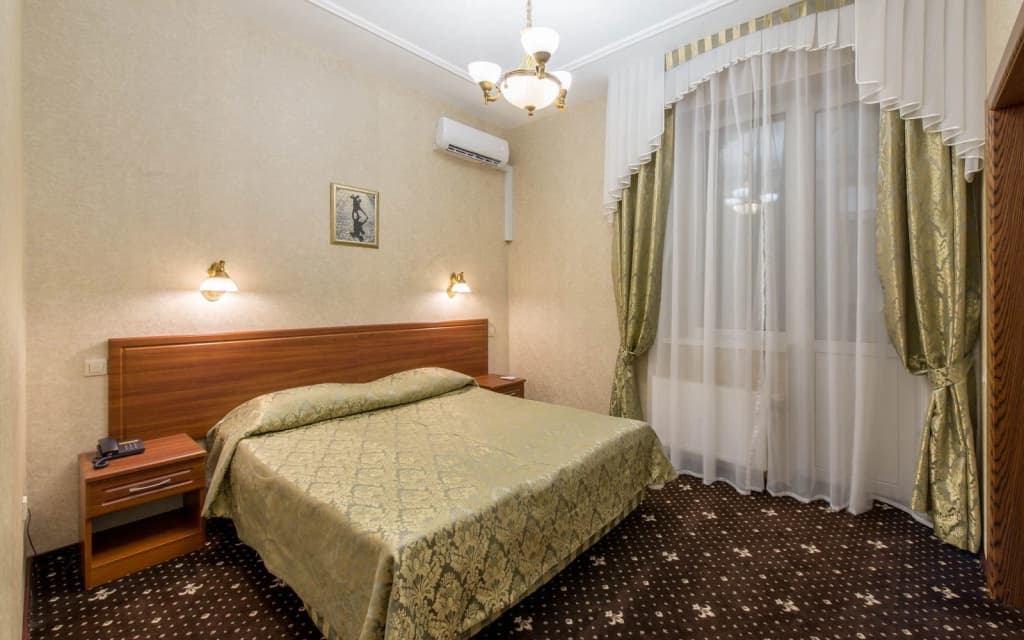 Двухместный люкс с балконом двуспальная кровать фото 8