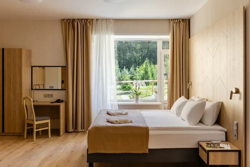 Четырёхместная студия Comfort с балконом фото 1