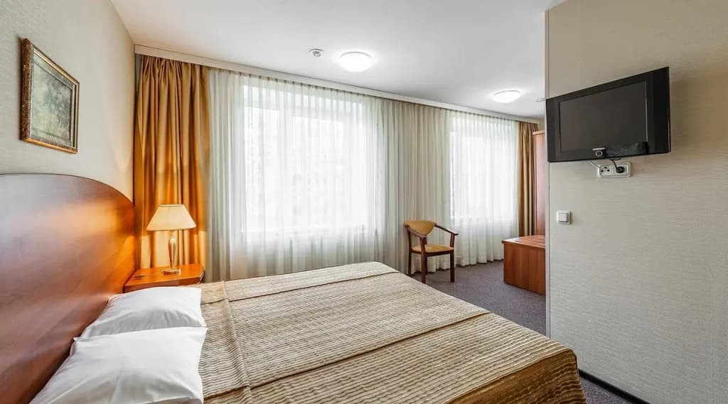 Двухместный номер Comfort двуспальная кровать фото 2