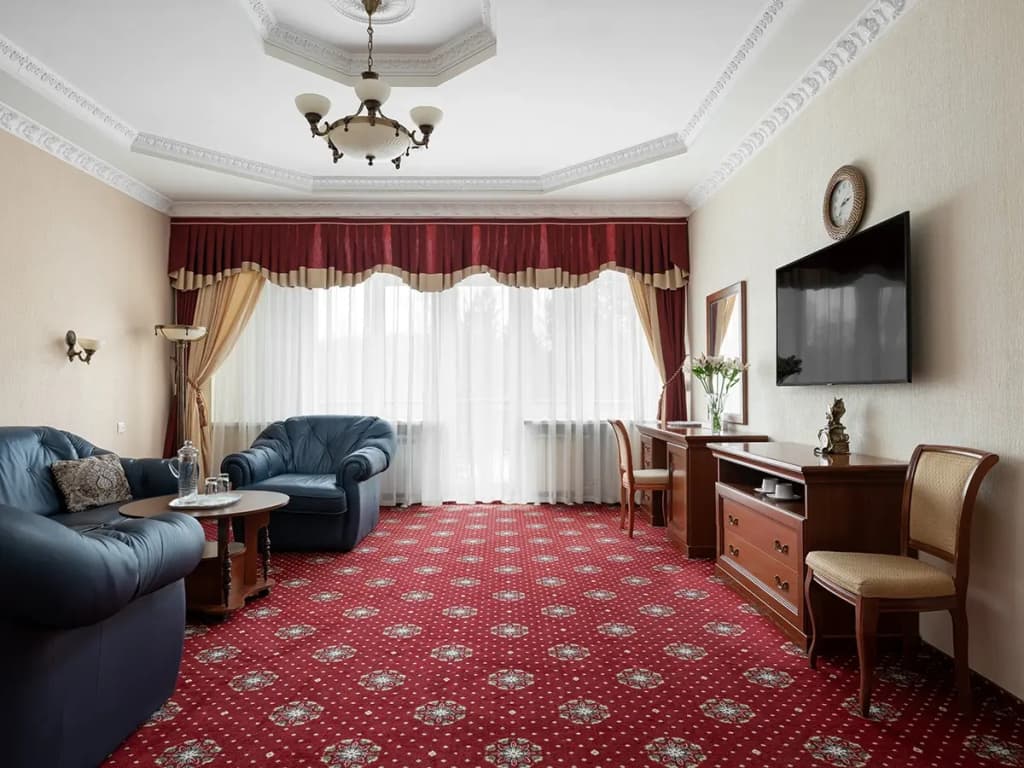 Двухместный люкс с 2 комнатами двуспальная кровать фото 3